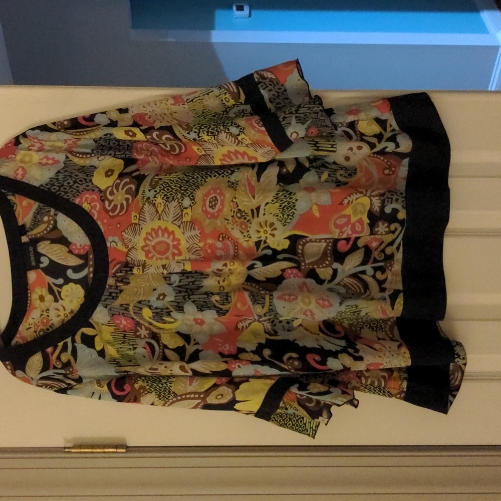 Avenue 22/24 3/4 sleeve blouse